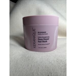 Keranique Rejuvenate Follicle Strengthening DEEP REPAIR Hair Mask 7.5oz New